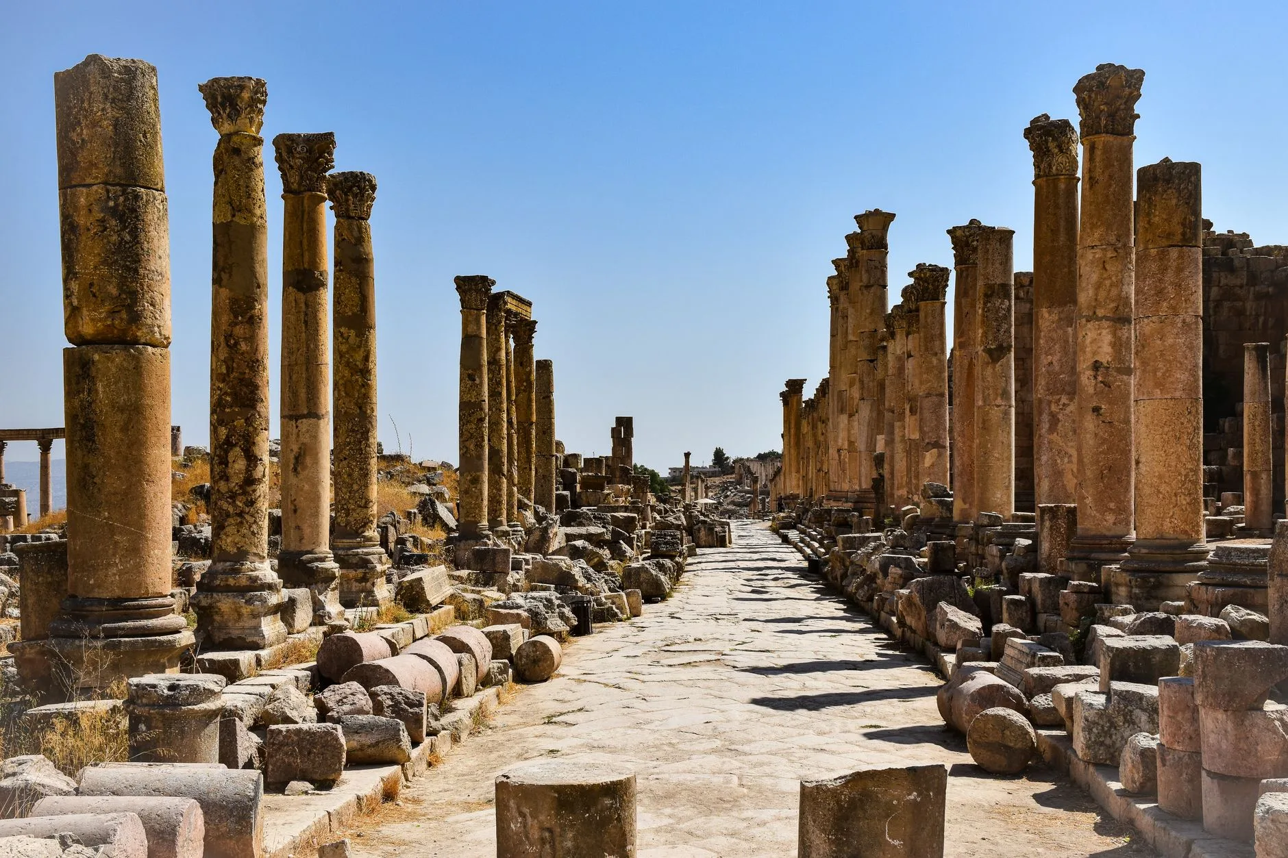Étape 4 (option) — Umm Qais : trois pays à l'horizon